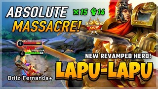 New Halloween Map! Revamped Lapu-Lapu Best Build 2020 Gameplay | Diamond Giveaway