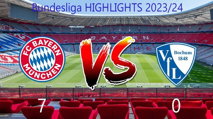 FC Bayern München vs VfL Bochum 1848 (Matchday 5, Bundesliga 2023/24)