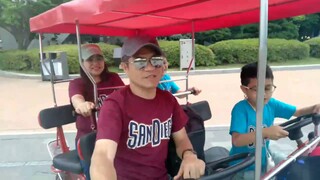 Family Riding FAMILY BIKE again
