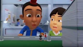 Upin & Ipin Musim 18 - Surau Terbakar - Upin Ipin Terbaru 2024
