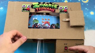 DIY zombie  tsunami  cardboard V2