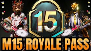 M15 ROYALE PASS ÖDÜLLERİ | PUBG MOBILE