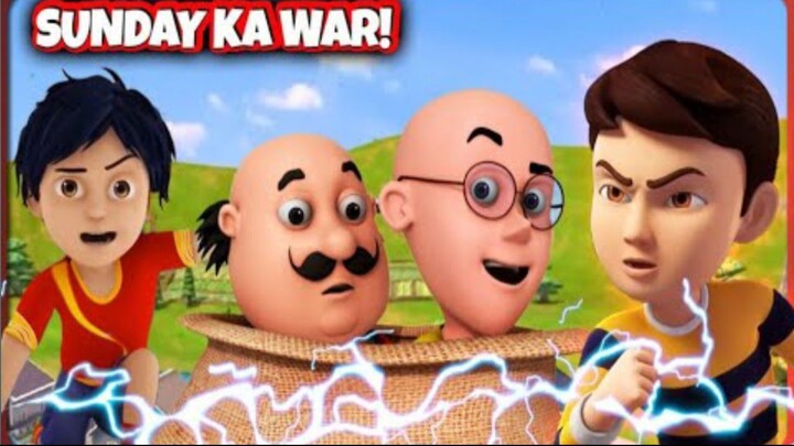 Sunday Ka War_ Non Stop Motu Patlu vs Shiva vs Rudra Live
