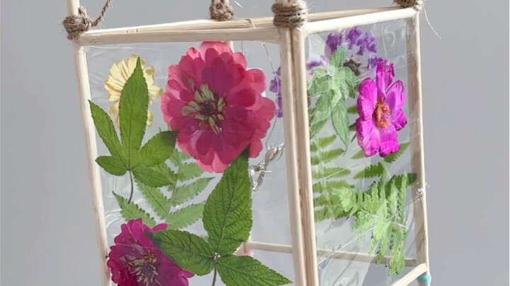 After school, gather leaves and flowers with your child to craft a beautiful traditional-style Mid-A