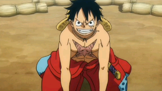 Luffy chơi sumo thì chịu #onepiece