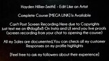Hayden Hillier-SmithE Course Edit Like an Artist download
