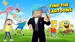 Find The Cartoons | ROBLOX | NAPANUOD MO NA BA SILA?