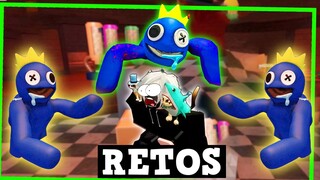 😂 RETOS en RAINBOW FRIENDS Momentos Divertidos en ROBLOX 😝