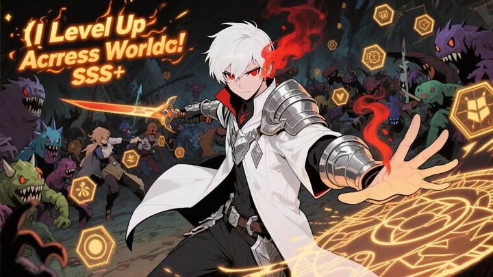 【Full】I Level Up Across Worlds! SSS+ | English Dub | New Anime Series