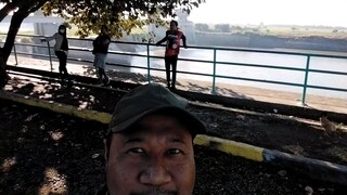 Fishing at Cong Dadong Dam