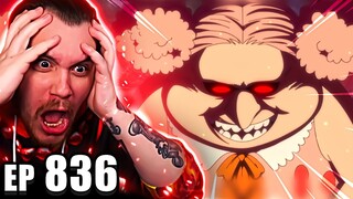 One Piece Episode 836 REACTION | Mom's Secret! The Giant's Island Elbaph and a Little Monster!