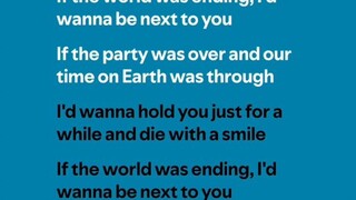Die with the smile
