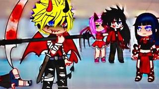 “Naruto What A Nice Costume 🎃" || Gacha meme trend || Naruto AU || Gacha Club