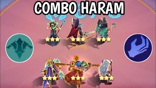 THARZ 3 COMBO HARAM AUTO WIN ‼️ COMBO MAGER TERKUAT MAGIC CHESS MOBILE LEGENDS