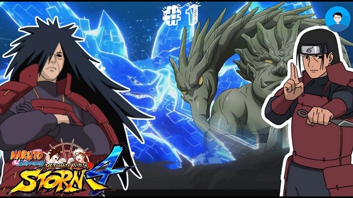 Epic Battle Hashirama Vs Madara - Naruto Shippuden Ultimate Ninja Storm 4
