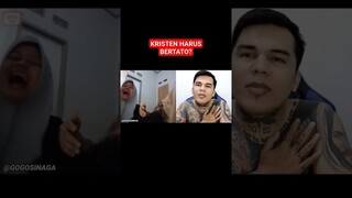 kristen bertato? muslim tidak boleh? #ometvprank #premanometv #ometv #prank #komedi #lucu