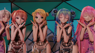 MMD "Kimagure Mercy" กับ Miku จากลูกไม้ซีทรูจีน sdPBR ver 180