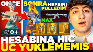 HESABINA HİÇ UC YÜKLEMEYEN TAKİPÇİME BUZ DİYARI ALIP MUMYA SANDIĞINI AÇTIK! (FULLEDİK😲) PUBG Mobile