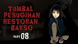 TUMBAL PESUGIHAN RESTORAN BAKSO - Part08 (ENDING) - Kisah Animasi Horor