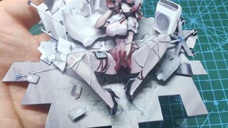 Dust White Forbidden Zone Bubu Vitality Healing Card Sculpture