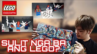 Building LEGO SPIDERMAN KNOCKOFFS from DIVISORIA HAUL | ARKEYEL CHANNEL