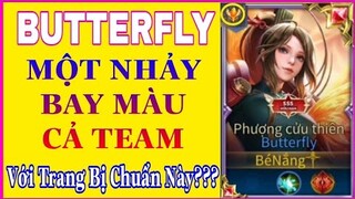 Hướng dẫn Cách Lên đồ Butterfly mùa 18 và Bảng ngọc Butterfly mới, mạnh nhất liên quân - HD GAME 76