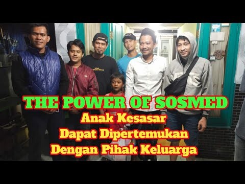 The Power Of SOSMED Pemdes Cimanggu I Mempertemukan Anak Kesasar Dengan Pihak Keluarga