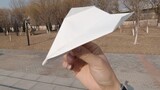 How to fold a paper airplane that flies far