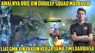 AWALNYA IRITHEL RRQ.XIN KENA BULLY SQUAD MALAYSIA, TAPI LIAT KERJA SAMA SQUAD BTR,RRQ RATAIN MUSUH