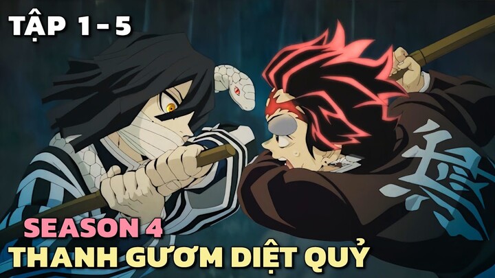 "Thanh Gươm Diệt Quỷ " | Đại Trụ Đặc Huấn SS4: Tập 1 - 5 | Tóm Tắt Anime