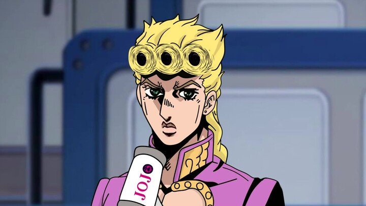 [Anime]Gambar Bermusik: Giorno Sedang Mengeringkan Rambutnya!