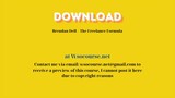 [GET] Brendan Dell – The Freelance Formula