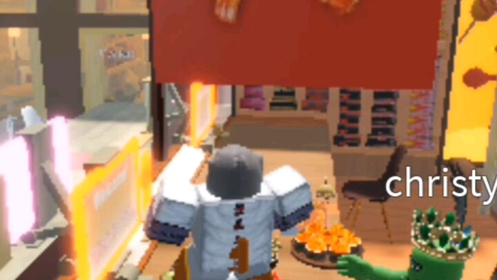 Roblox mega poop at mukbang restaurant