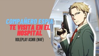 Compañero espía te visita en el hospital 😖🏣 (Herida)(Confesión) ASMR Roleplay Español (M4F)