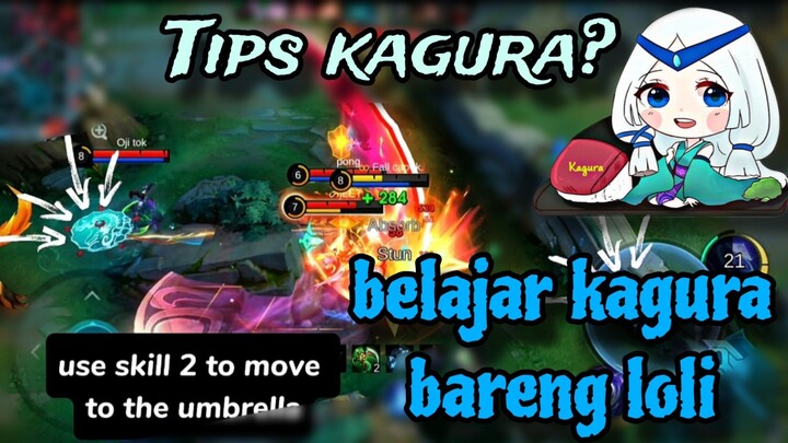 belajar kagura bareng loli😝