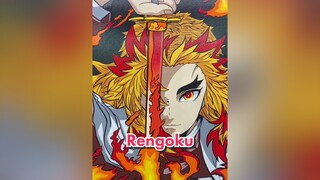 I did this for Akaza but realized it matched Rengoku better demonslayer Rengoku fyp anime akaza kim