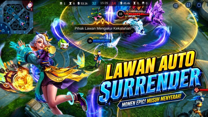 Disaat pick hero favorit disitu lawan auto menyerah | MLBB MOBILE LEGEND