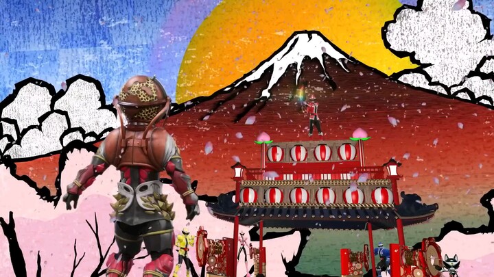 gozyuger vs Boonboomger lagu sing along super Sentai