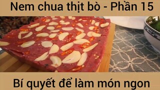 Bí quyết để làm món Nem chua thịt bò #15