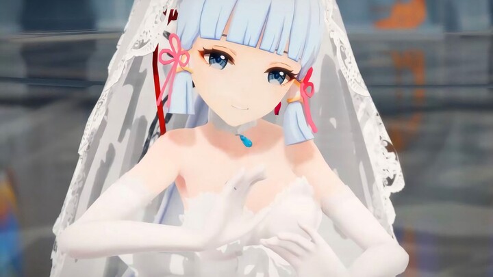 【Kamisato/Wedding Dress/4K】Traveler...Please look at me carefully