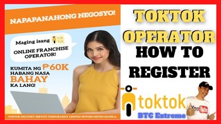 KWENTONG TOKTOK | How to Register As Toktok Operator | Toktok Franchise Delivery Business