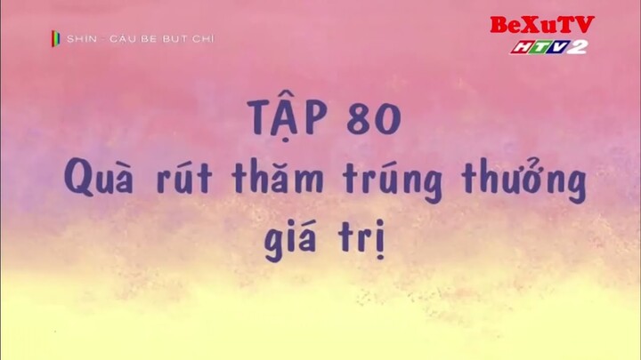 Shin cậu bé bút chì tập 80 | Quà rút thăm trúng thưởng giá trị