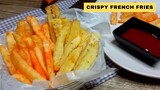 MAKE CRISPY FRENCH FRIES AT HOME // HOMEMADE FRENCH FRIES