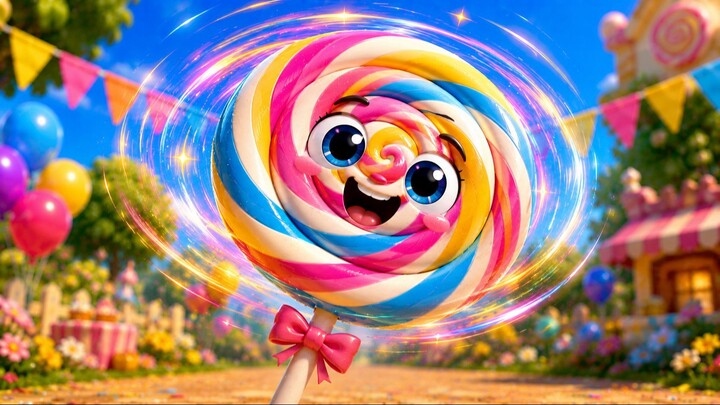 🍭🌀 THE LOLLIPOP STARTED SPINNING!
