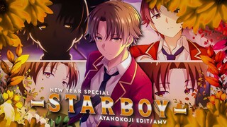 Happy New Year ❤️‍🔥 - Classroom of the Elite - Starboy (Free Project File) [AMV/EDIT] [Quick Edit]
