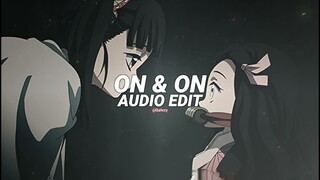 on & on - cartoon ft. daniel levi [edit audio]