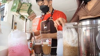 เนสกาแฟ+โบราณ โอวัลติน เนสกาแฟไม่ใส่น้ำตาล ชาดำเย็นและชานมเย็น เรามาแล้วค่ะ❤