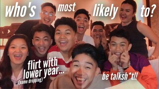 WHO'S MOST LIKELY TO CHALLENGE FT. MY SQUAD!!!! | Marcus Chleone