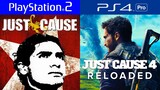 JUST CAUSE PlayStation Evolution PS2 - PS4