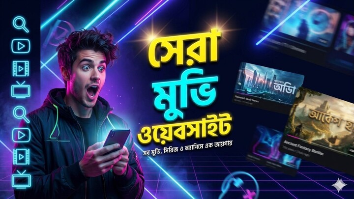 ফ্রি তে দেখুন সব নতুন মুভি ও সিরিজ  Best Movie Website